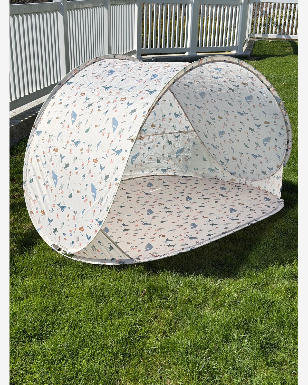 Strandtelt Pop-up – Vind- og UV telt, 150x110cm | Cassie Pop Up Tent