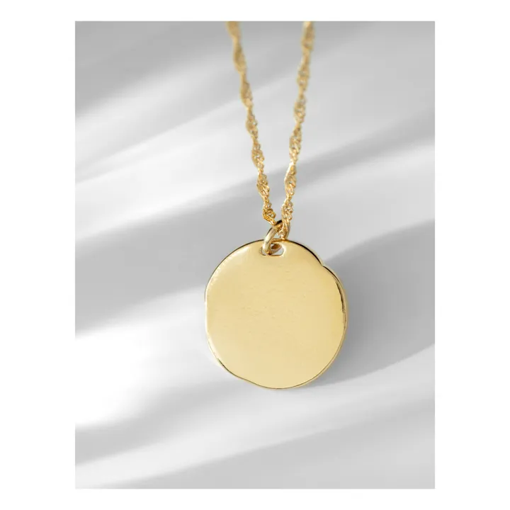 Louise Damas Pendentif Eau | Doré
