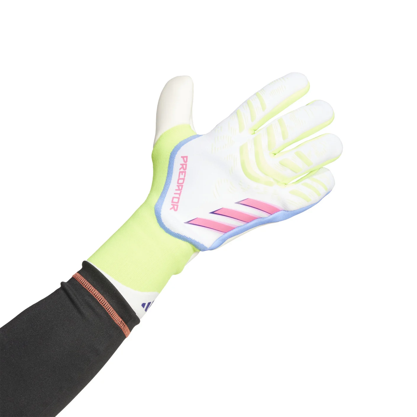 Adidas Predator Pro Keepershandschoenen Wit Neongeel Roze