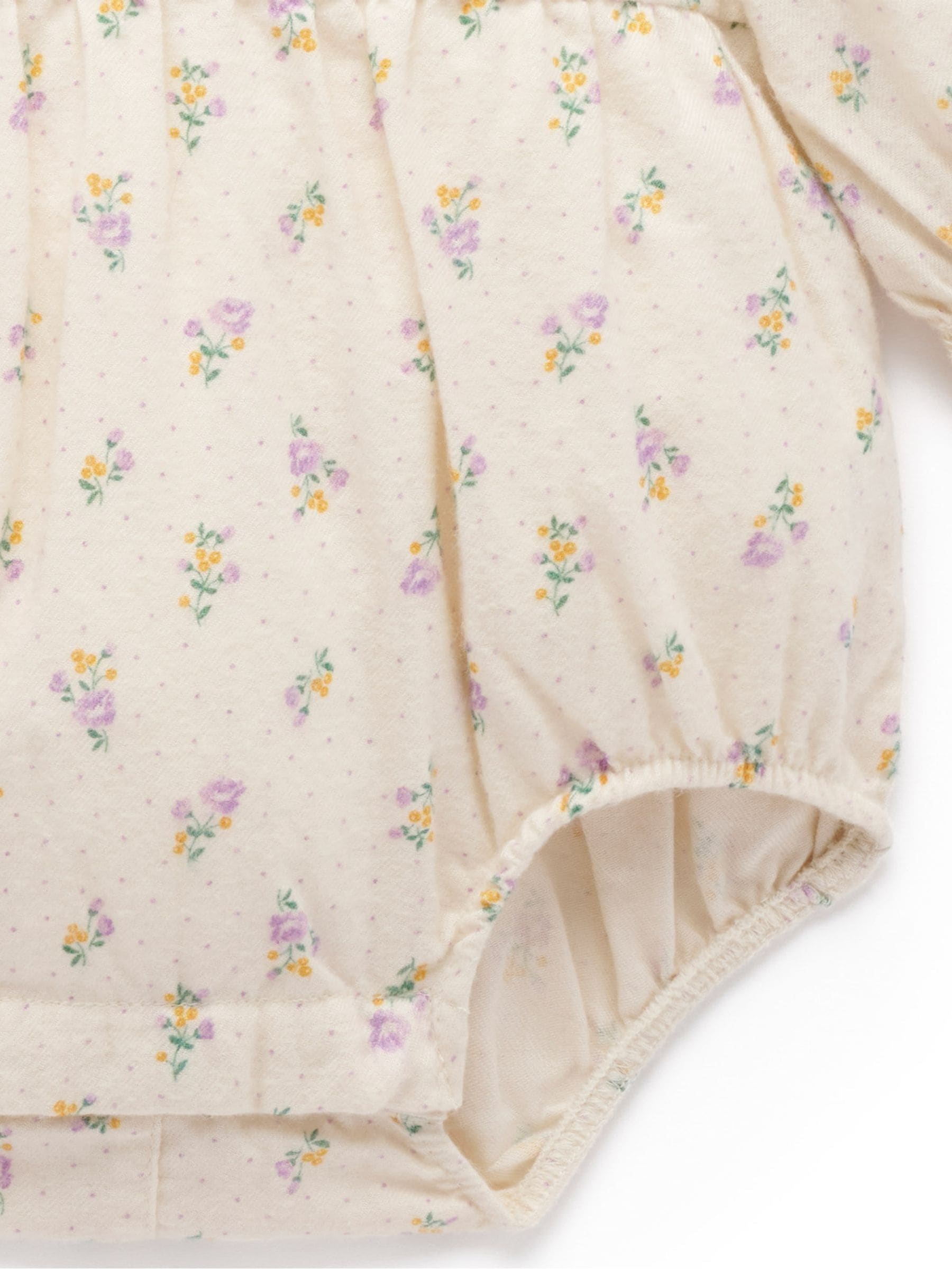 Purebaby Gathered Bodysuit