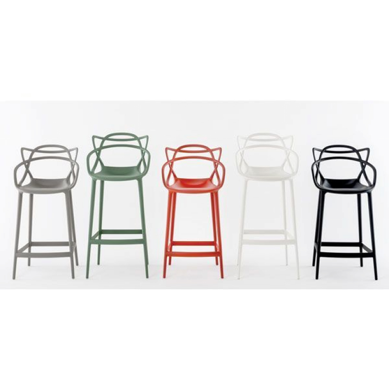 Kartell Masters barkruk wit 75cm