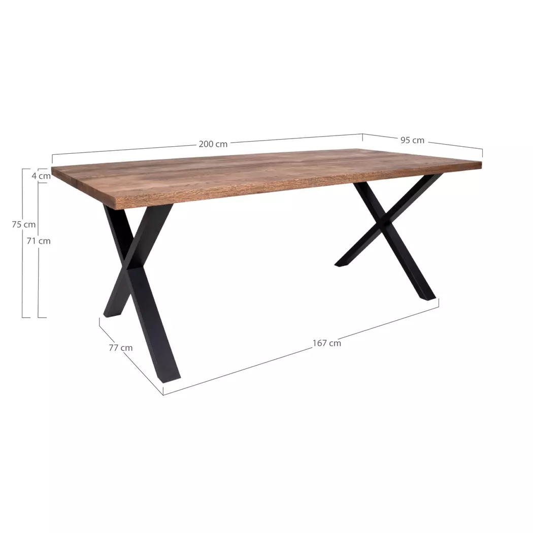 Esstisch Toulon 200 x 95 cm