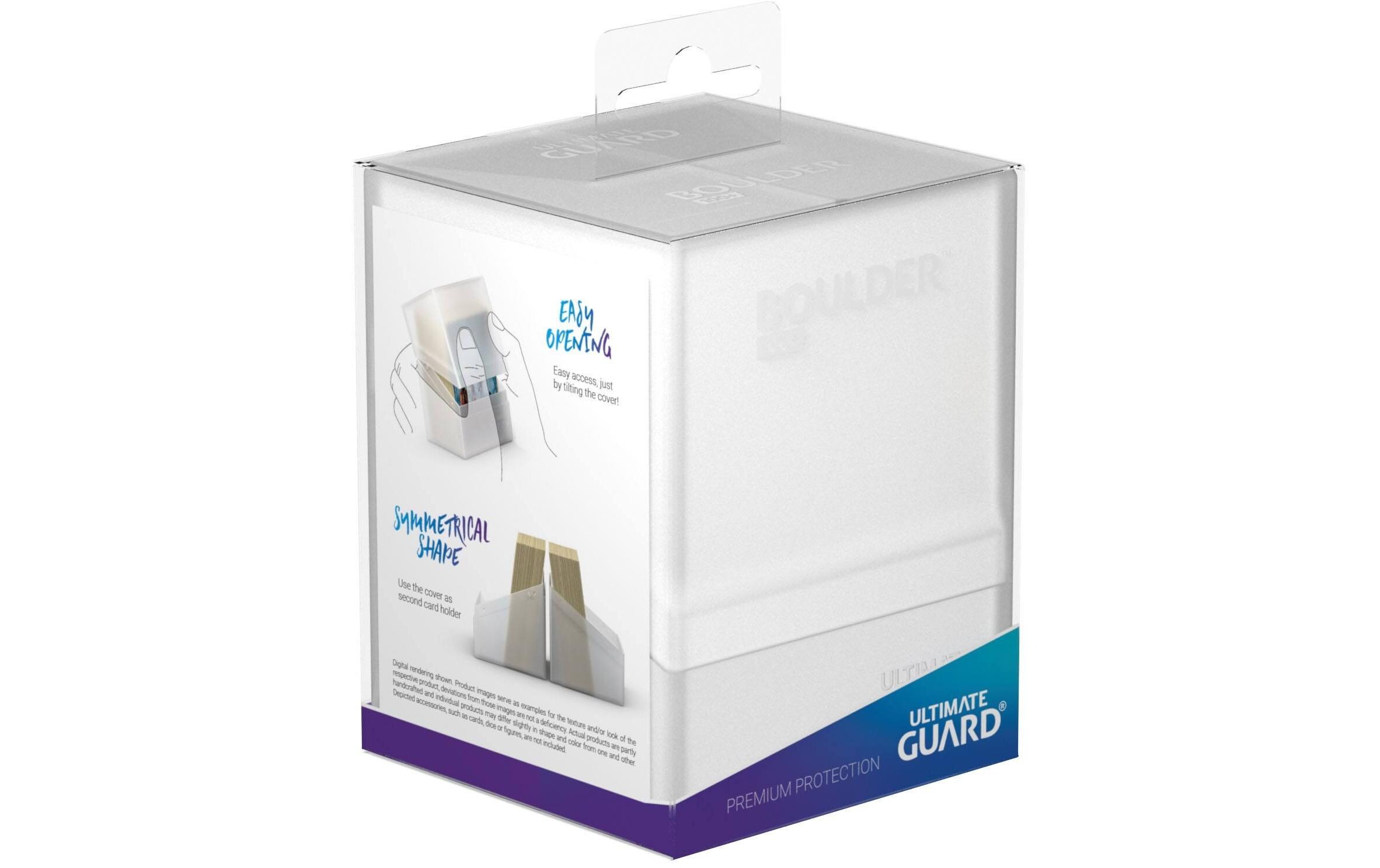 Kartenbox Boulder Deck Case Standardgrösse 100+ FrostedHandliche und feste Kartenbox mit Soft-Touch-Oberfläche