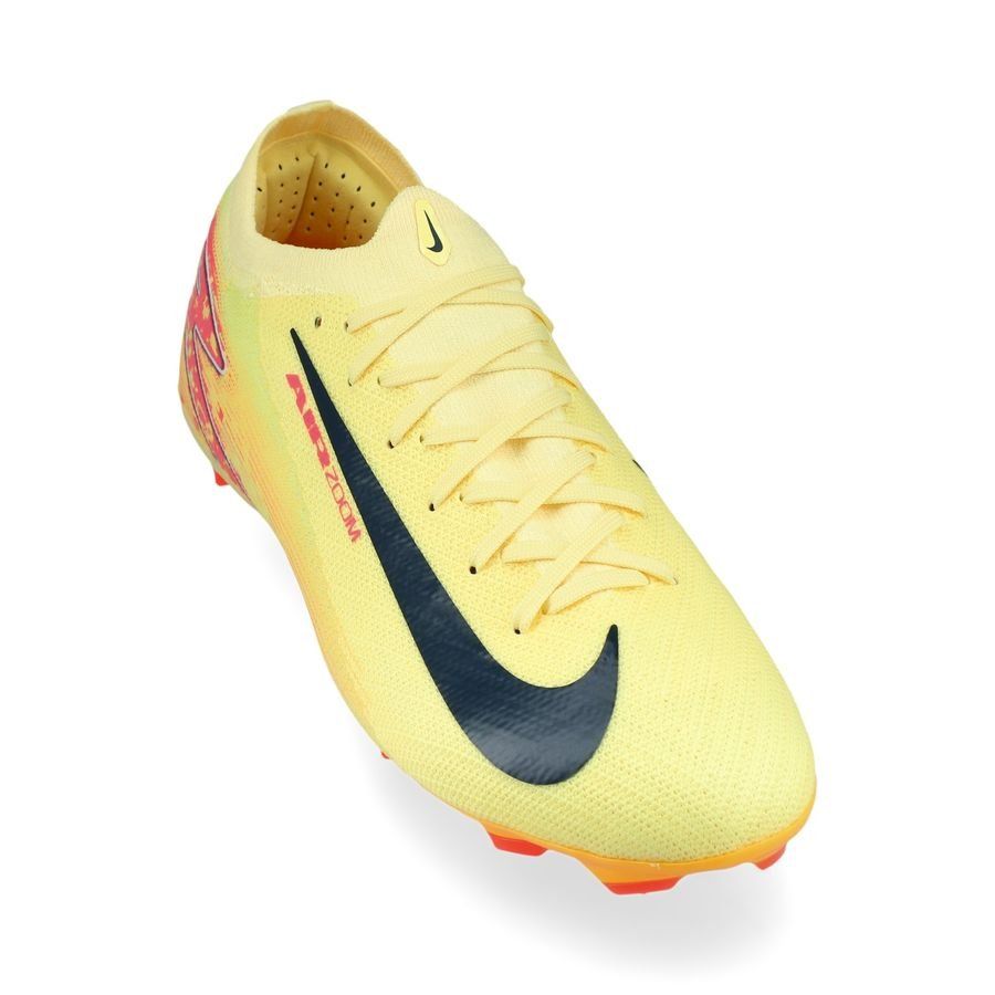 Nike Air Zoom Mercurial Vapor 16 Pro FG Mbappé Personal Edition - Orange/Bleu Enfant