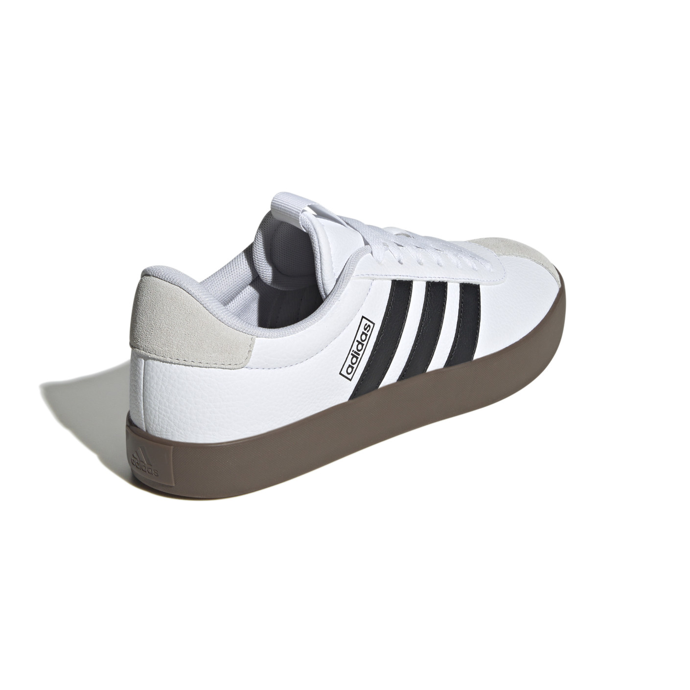 Adidas VL Court 3.0 Sneakers Wit Zwart Bruin