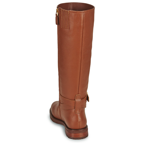 Lauren Ralph Lauren - HALLEE-BOOTS-TALL BOOT Cognac