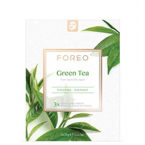 Foreo Máscara Tecido Green Tea 3x20g