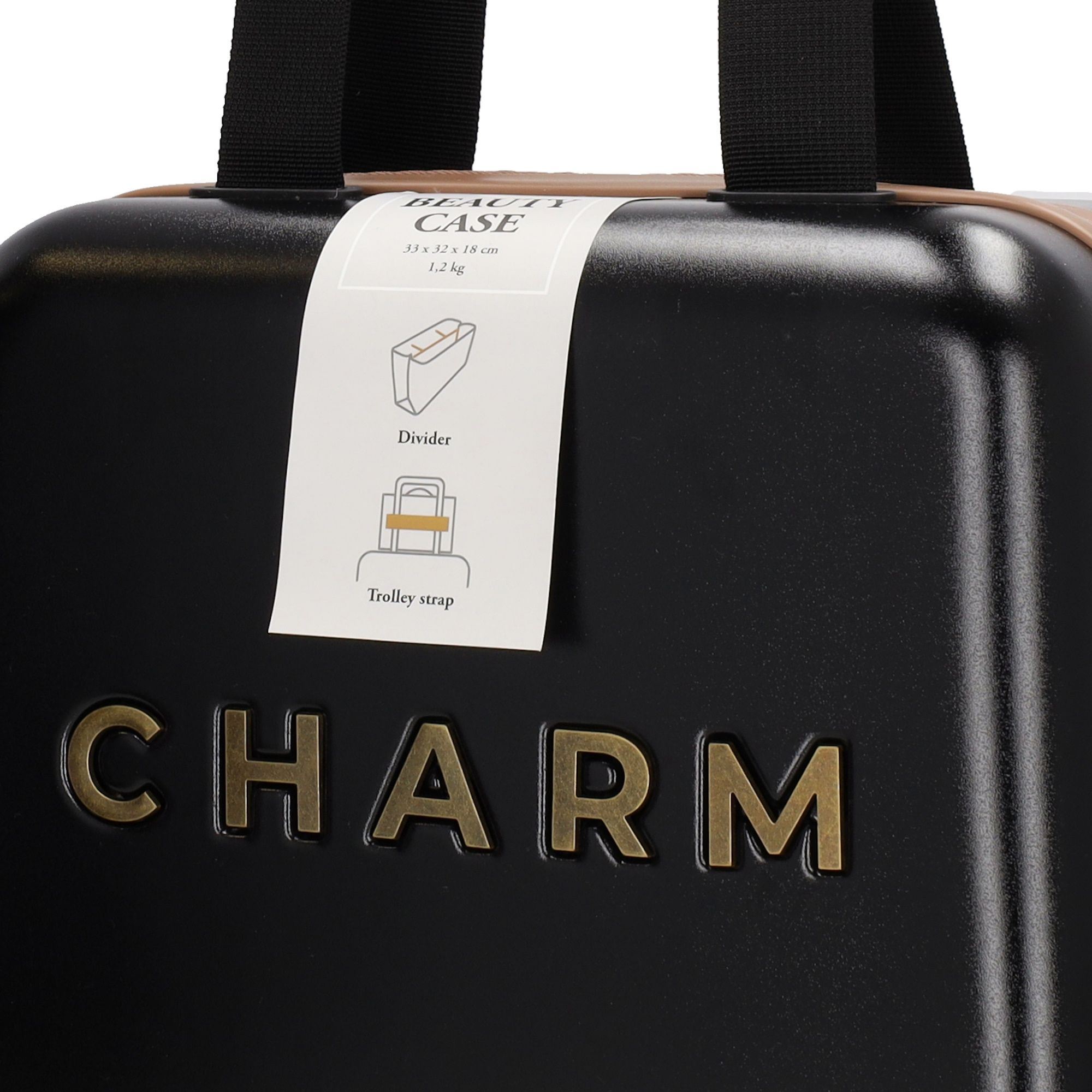 Charm London Capetown Beautycase Zwart