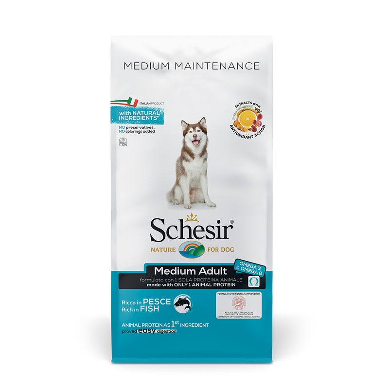 Schesir Medium/Large Maintenance poisson ✓ pas cher