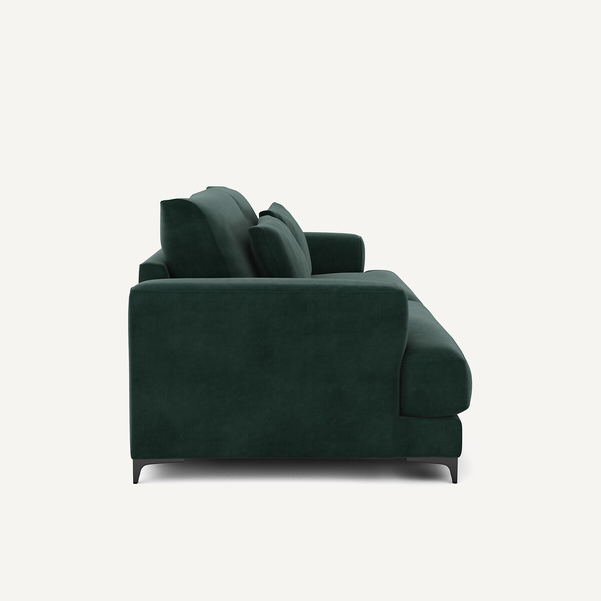 AM.PM<br>Sofá-cama de veludo de 4 lugares, Marsile