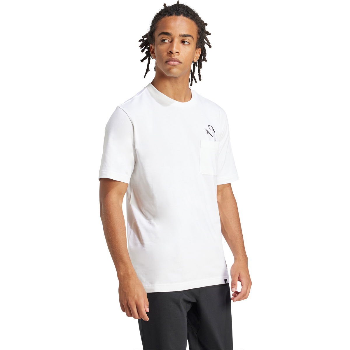 adidas Lounge Slide T-shirt Herre