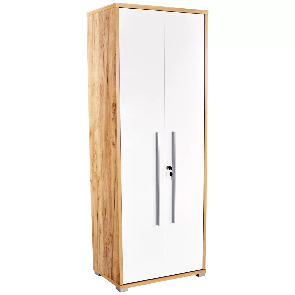 Aktenschrank Profi Eiche,weiss