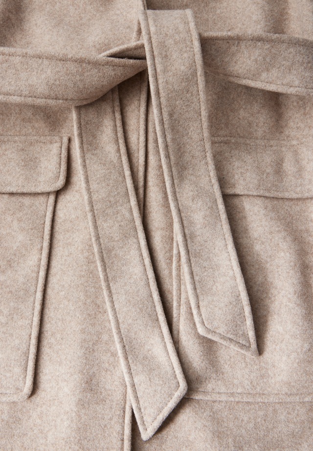 STREET ONE Wolljacke mit Kapuze mit Kapuze