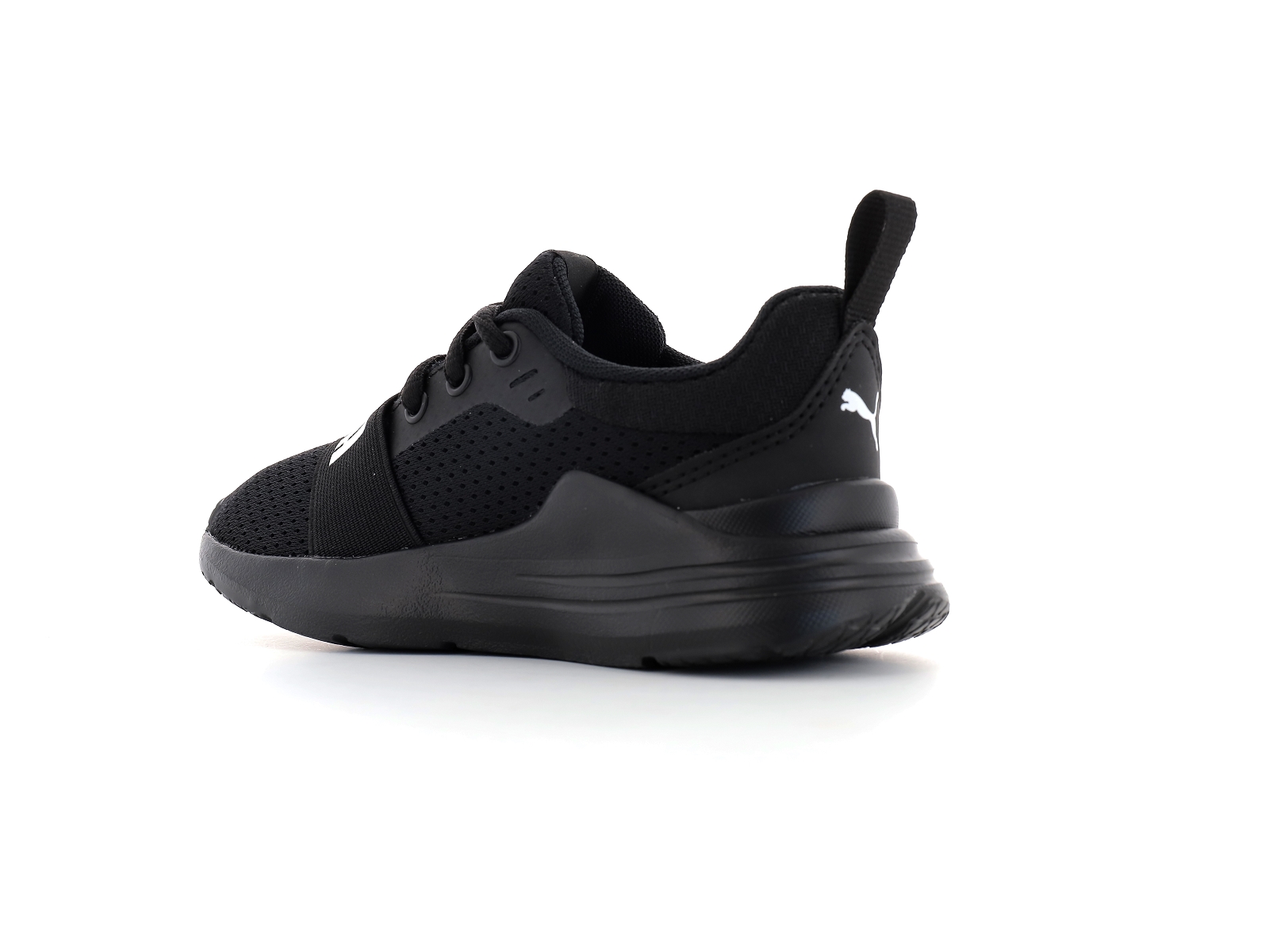 Puma-374216 Matières combinées Noir