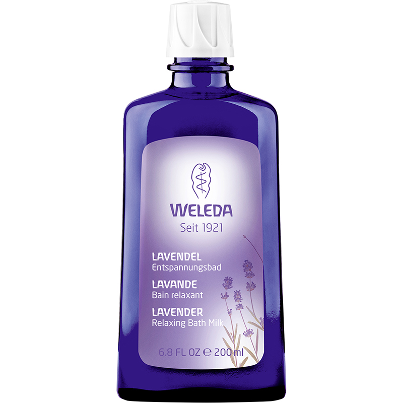 Weleda Entspannungsbad<br>200 ml, Glasflasche, Badezusatz, Lavendel