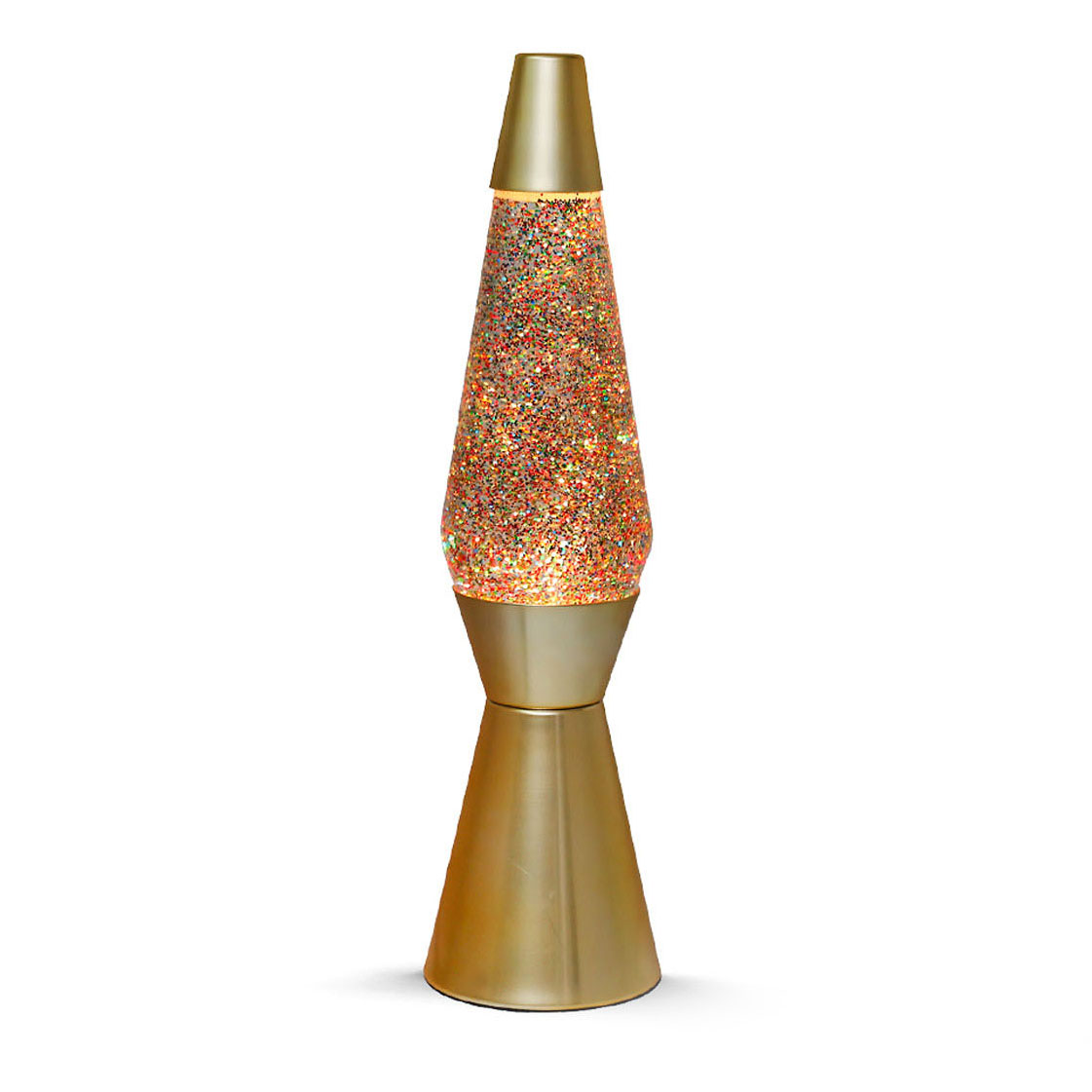 LavalampGold Glitter, 40cm
