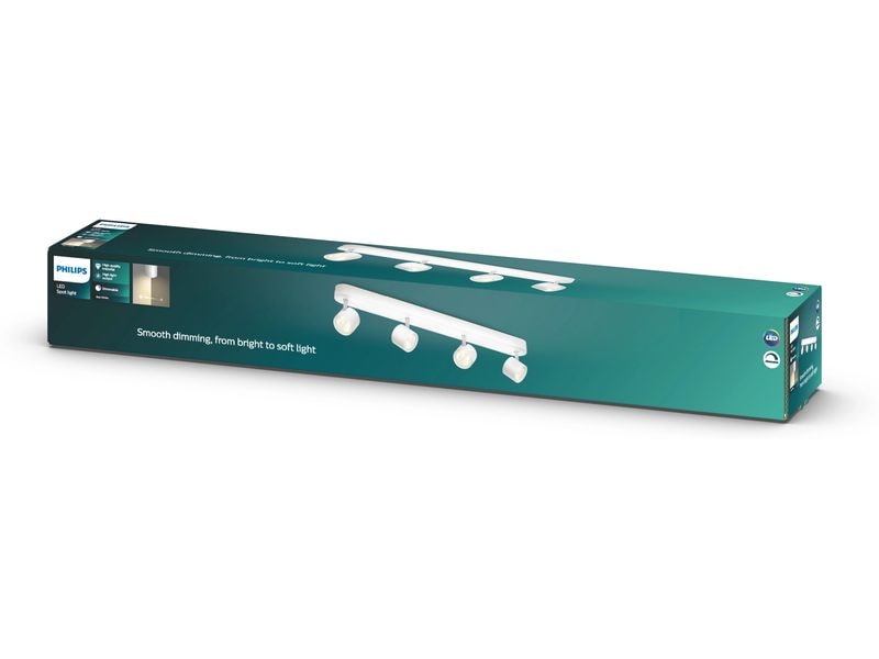 Philips Aufbauspot MyLiving Star 56244/31/16 Weiss Zeitloser Deckenspot