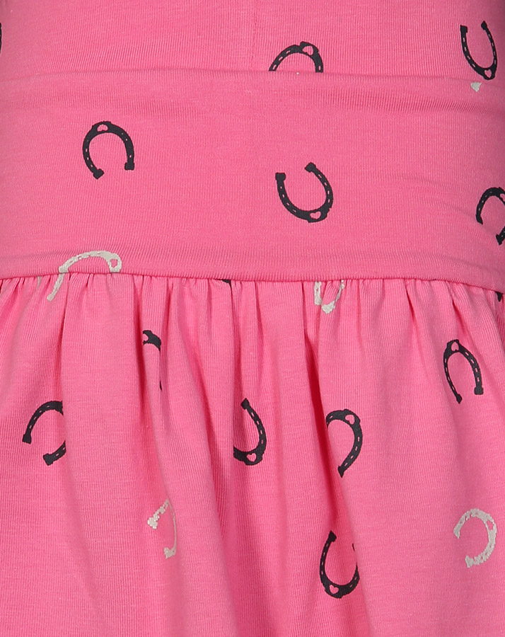 Jersey-Rock RIDING ALLOVER mit Innenshorts in pink