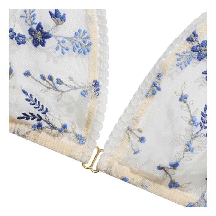 Icone Triangle Carlotta Broderies Françaises | Ecru