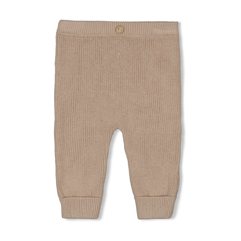 Feetje Feetje broek gebreid - The Knits zand melange