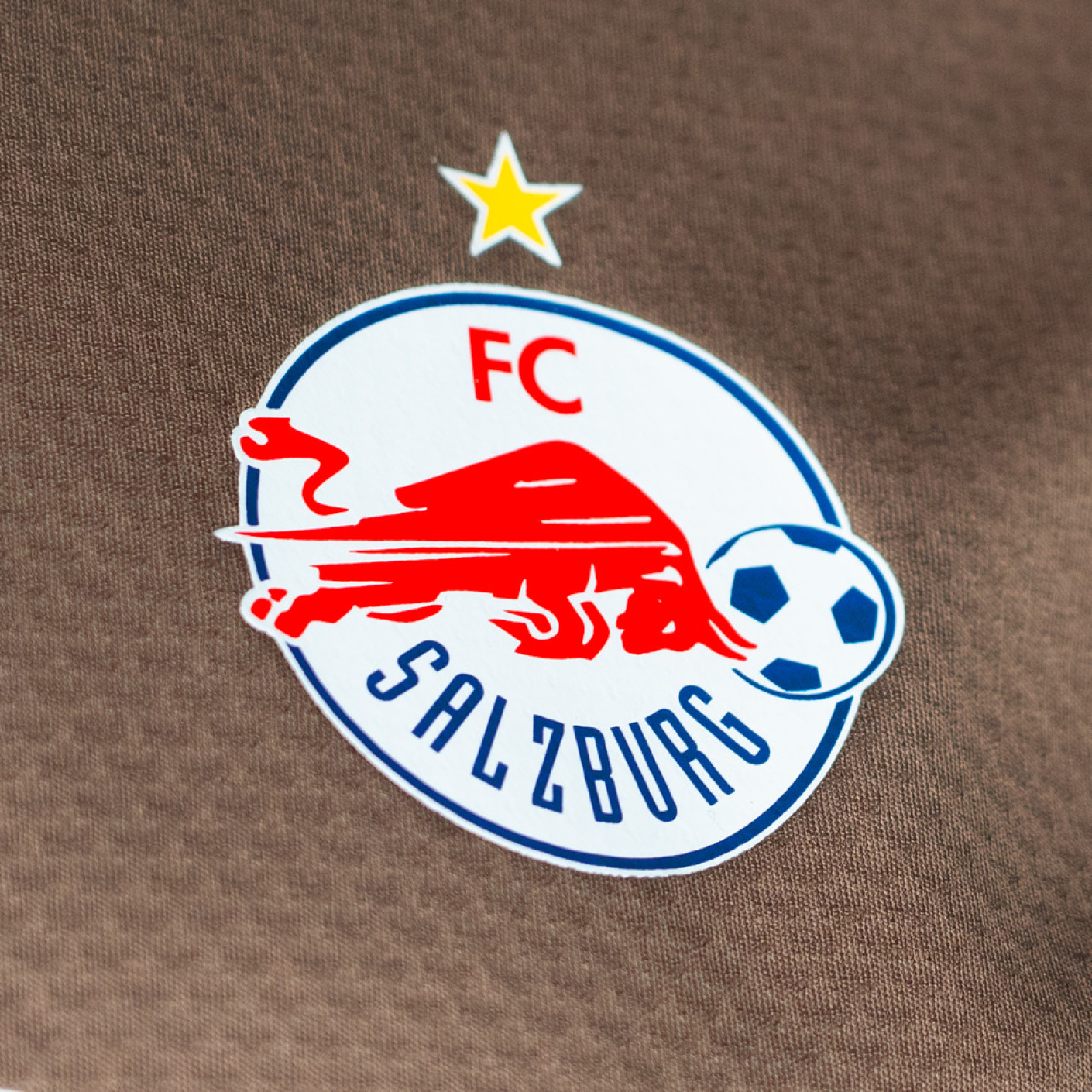 PUMA Red Bull Salzburg Trainingstrui 1/4-Zip 2024-2025 Bruin Rood Wit