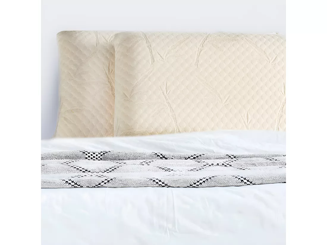 OLYMPE LITERIE | Pack DOUCE NUIT Surmatelas + Protège matelas + Couette + Oreiller 180x200 cm