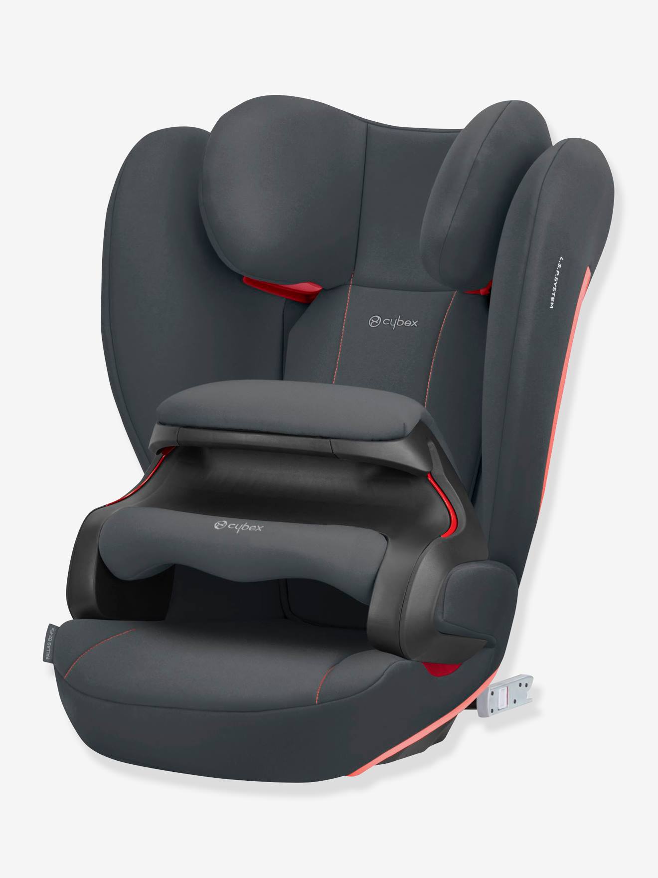 Cadeira auto conversível CYBEX Silver Pallas B2-Fix Isofix Grupo 1/2/3, preta