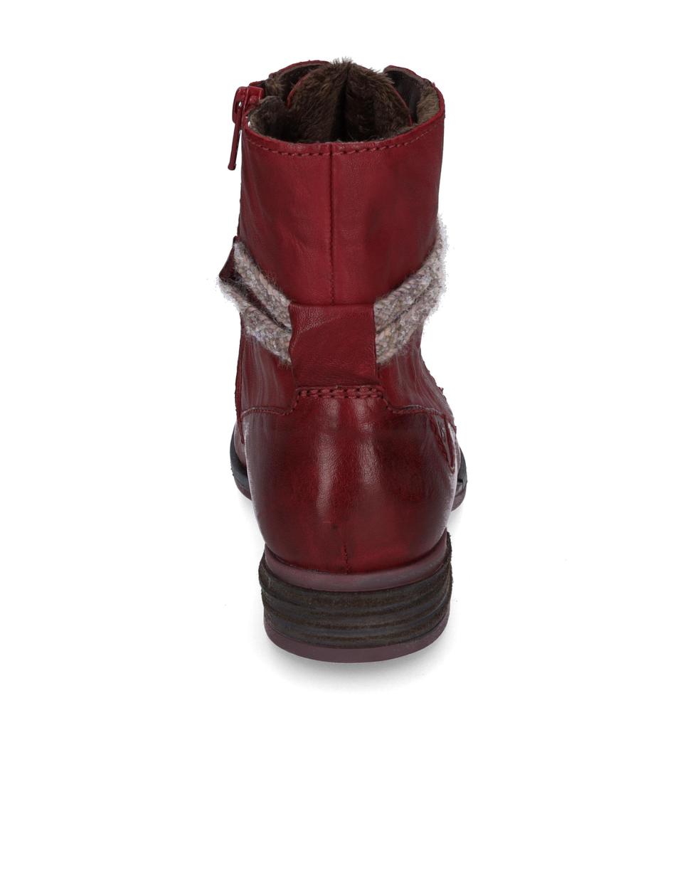 Stiefelette Sanja 18, bordeaux