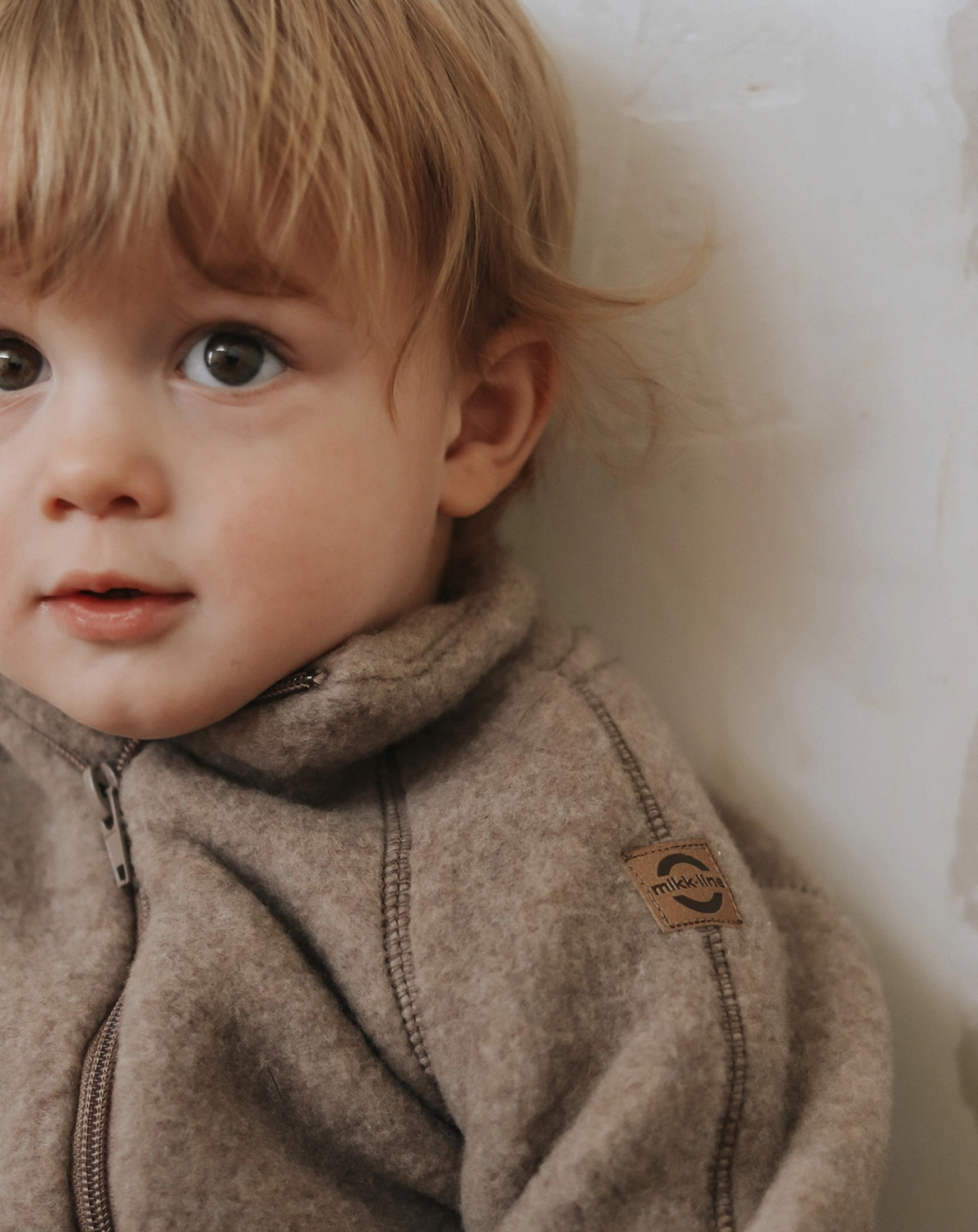 Wollfleece-Jacke MERINO SOFT in melange denver