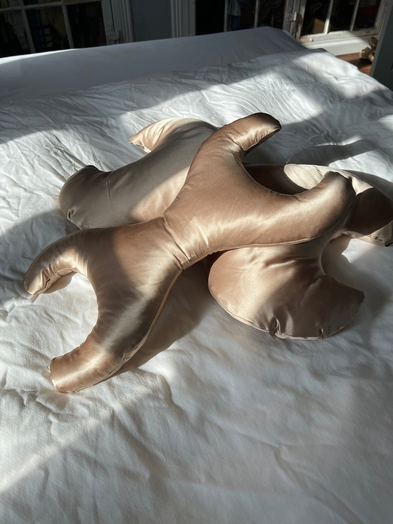 Save My Face La Petite lille pude med 100 silkebetraek bronze