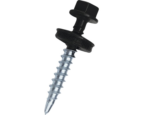 PRECIT schroeven 4,8 mm x 20 mm gitzwart RAL 9005 Verpakking = 250 stuks