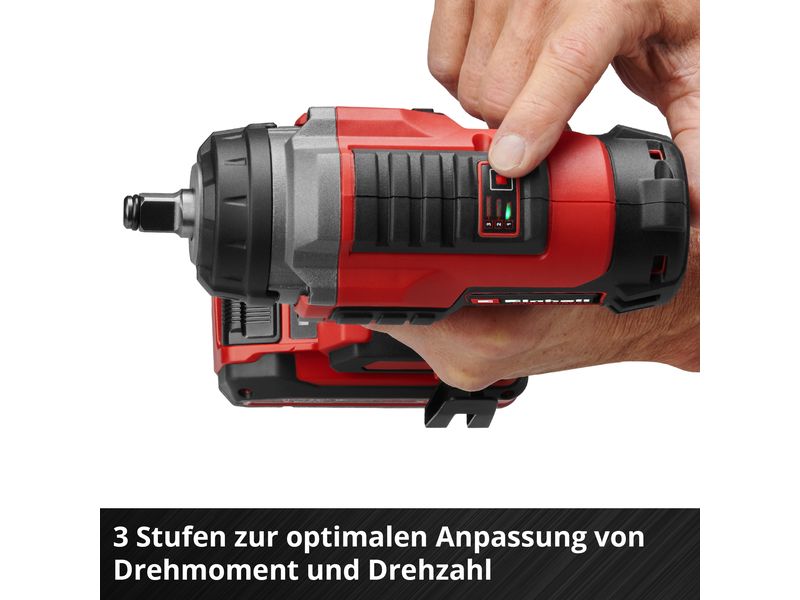 Einhell Professional Akku-Schlagschrauber IMPAXXO 18/400 So Akkubetriebener 18 V Power-X-Change Schlagschrauber
