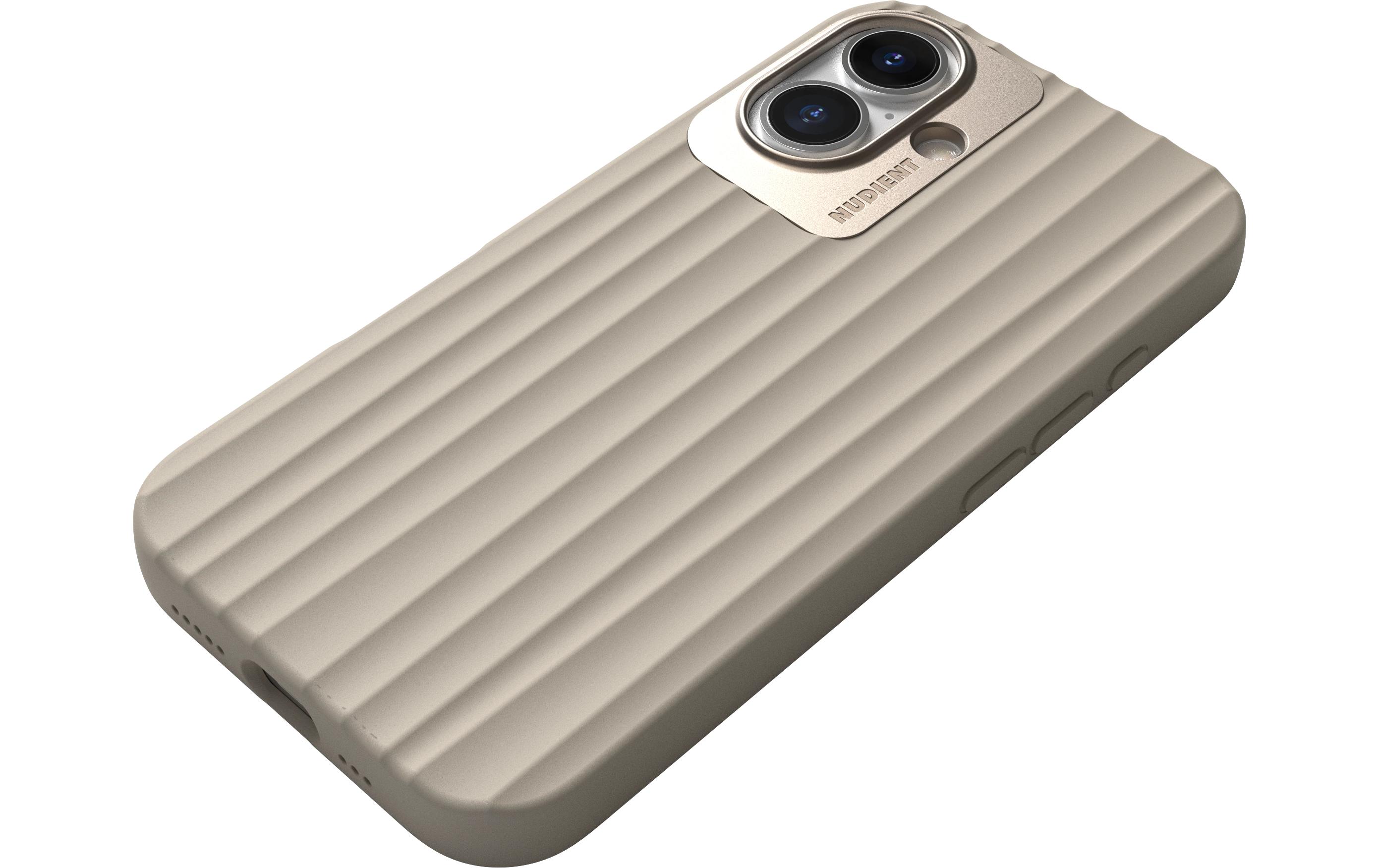 Back Cover Bold MagSafe iPhone 16 Linen BeigeBack-Cover für das Apple iPhone 16