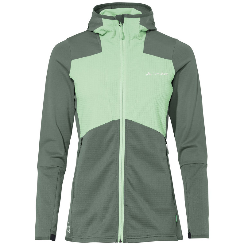 Vaude Damen Monviso Hoodie Grid Fleece Jacke