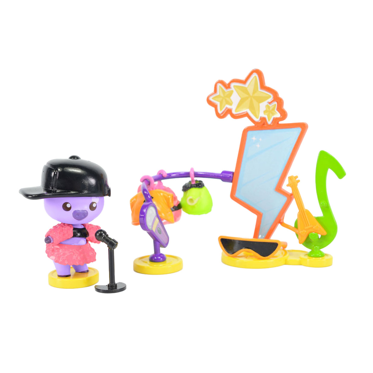 Pockey Money Piggies Speelfiguur met Spaarpot- Popstar Pack