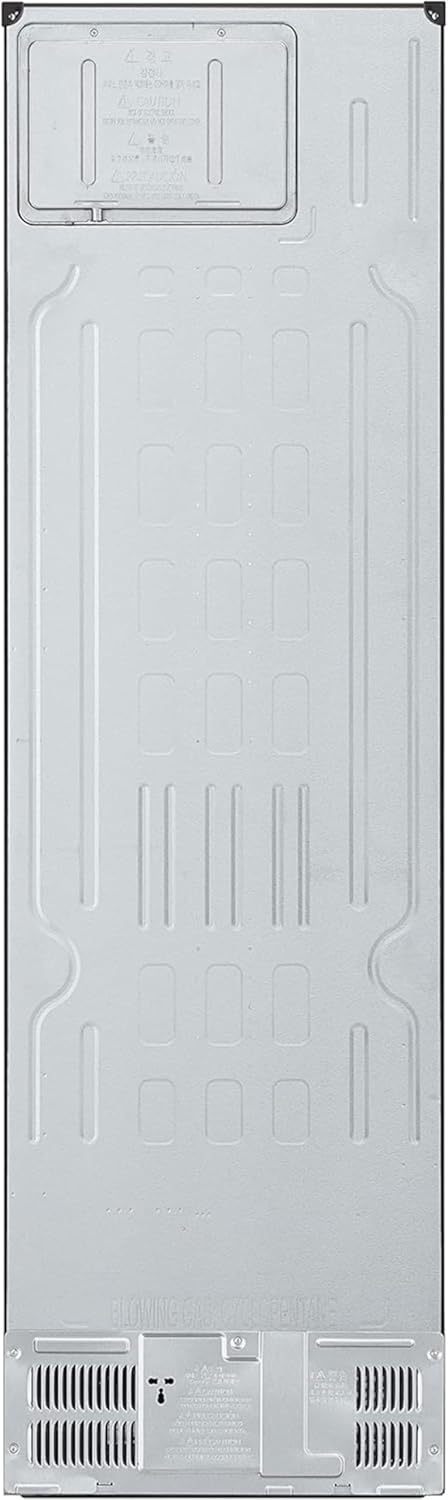 LG GBP62MCNAC Kühl-Gefrierkombi – 384 L, Energieeffizienz A, Total NoFrost, DoorCooling+, niedriger Geräuschpegel, modernes Design in Anthrazit Schwarz, 59,5 x 67,5 x 203 cm