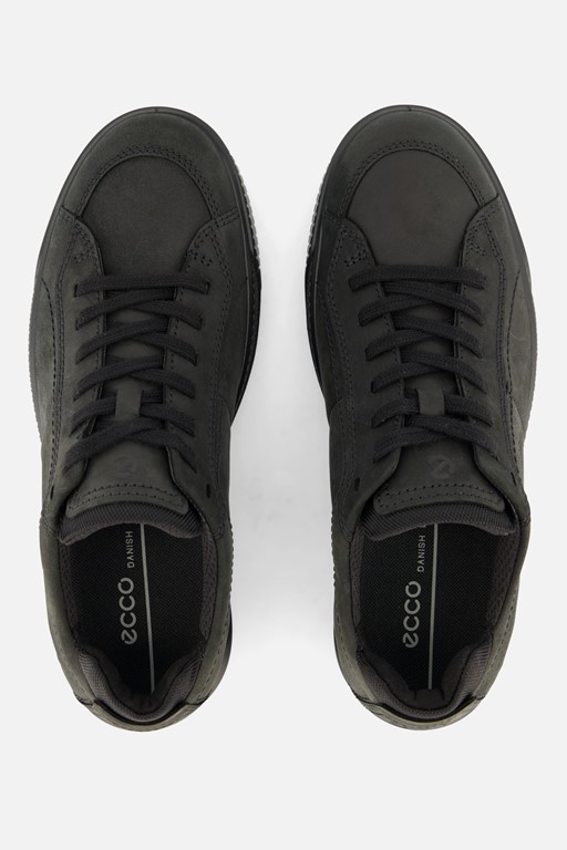 Ecco Byway Sneakers zwart Nubuck