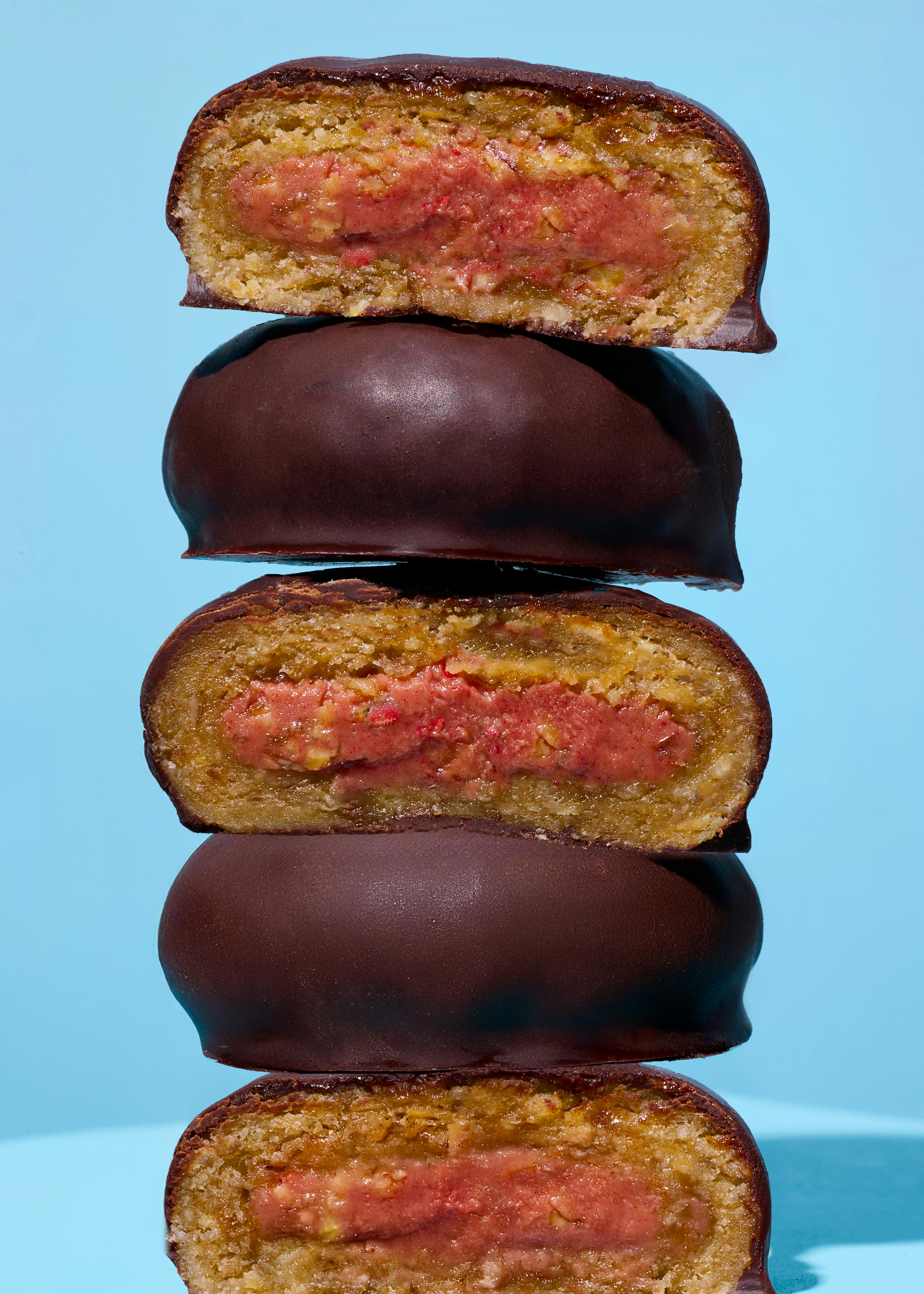 Bio Dark Chocolate Duo Raspberry 2 x 20 g