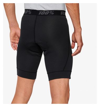 Short 100% Ridecamp avec doublure Noir