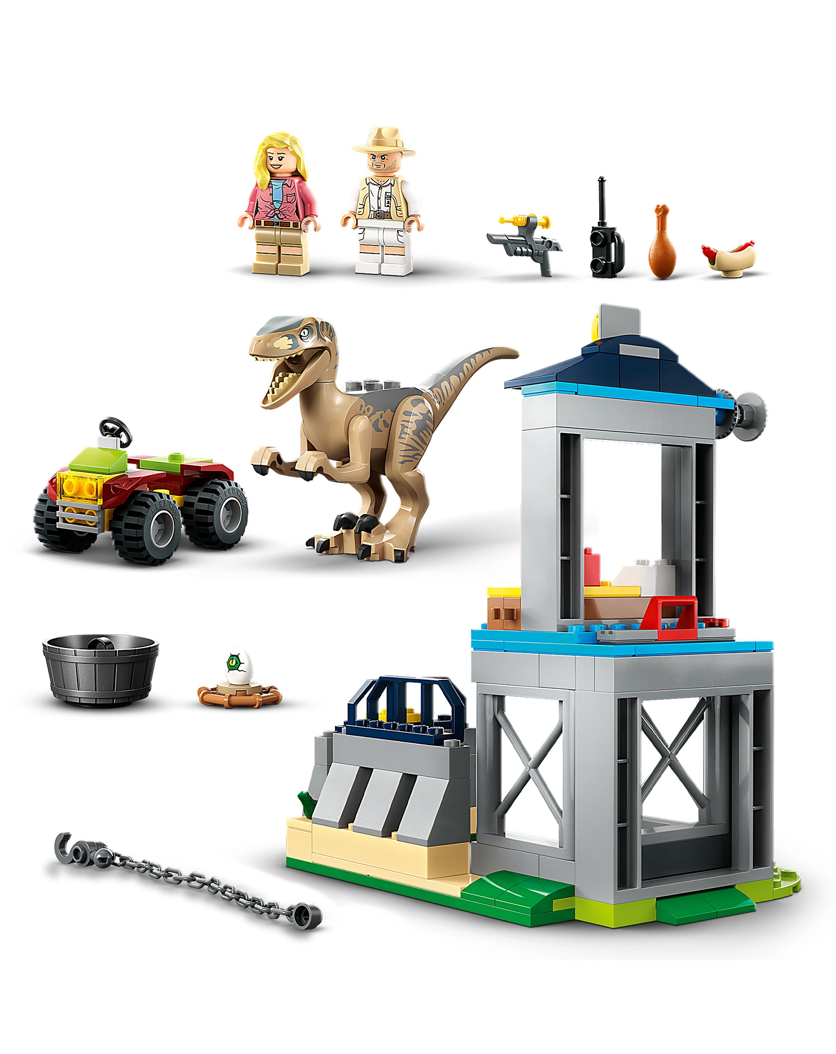 LEGO® Jurassic World™ 76957 Flucht des Velocirapto