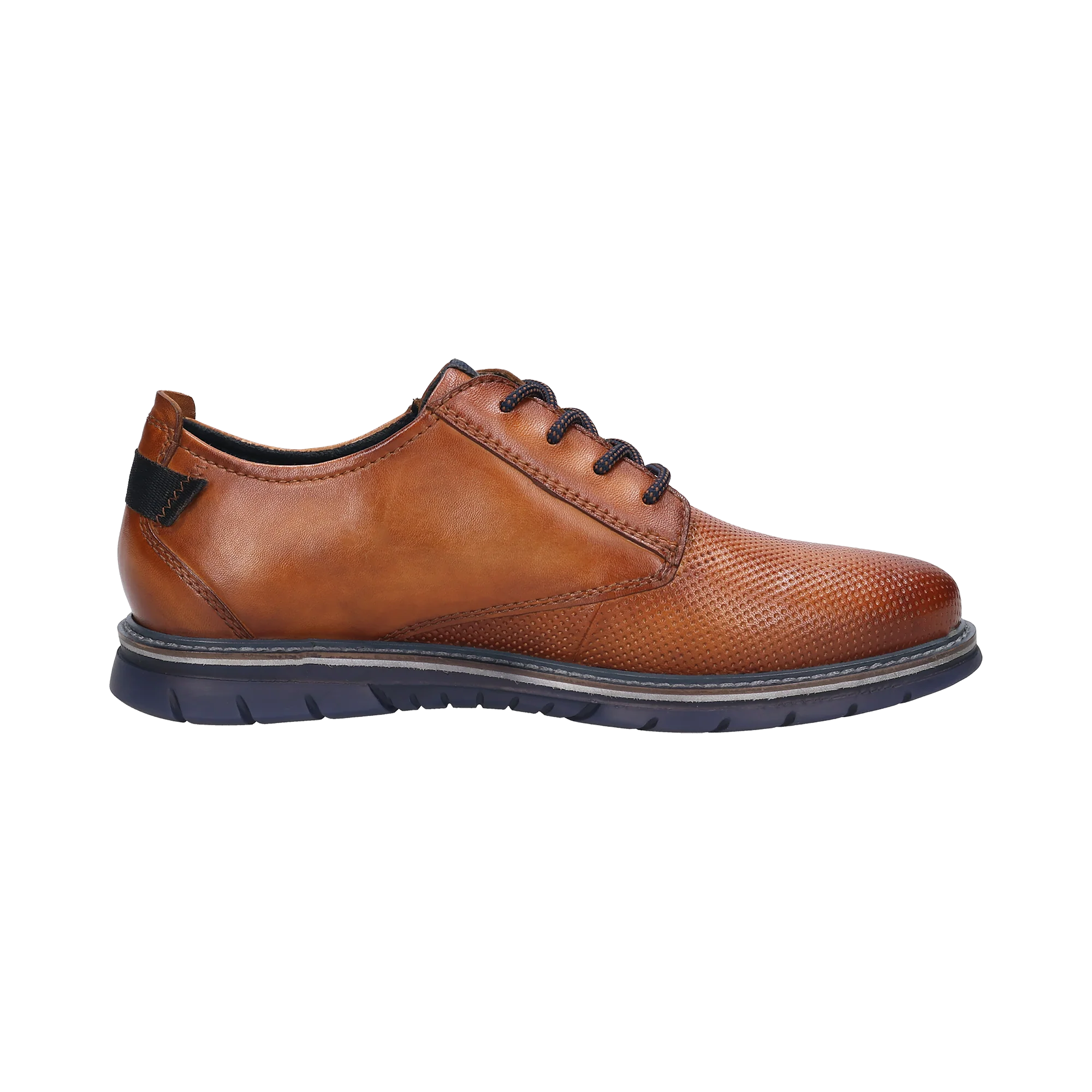 Leder Schnürer cognac