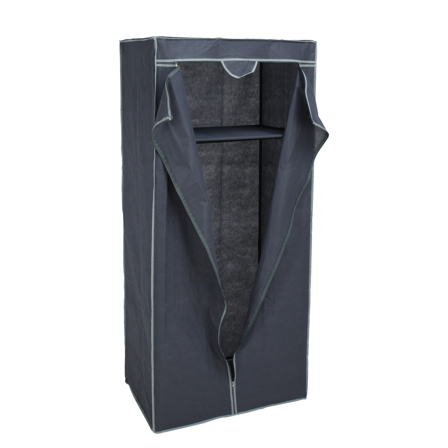 Faltschrank mit Ablage 75 x 46 x 160 cm
