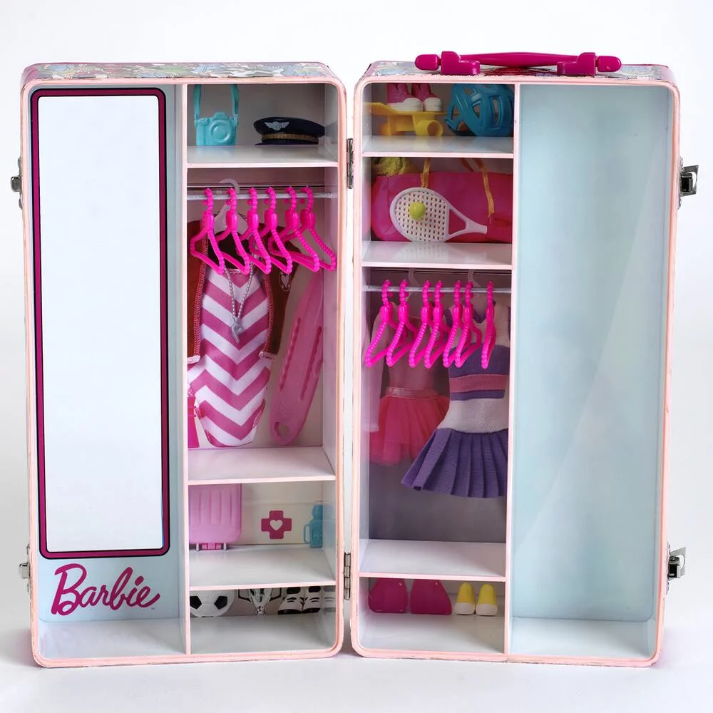 BARBIE -MALLETTE ARMOIRE