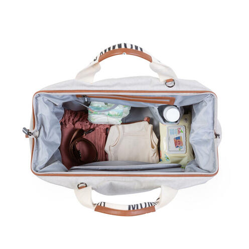 Sac à Langer Mommy Bag Ecru - CHILDHOME