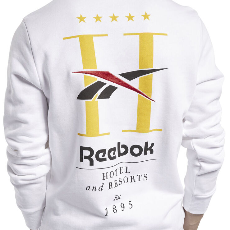 Reebok Classic GP Hotel hættetrøje Hvid