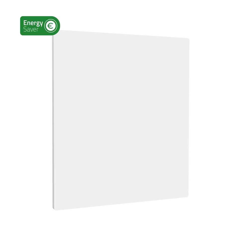 Hombli - Smart Infrarødt Varmepanel 350W Hvid Metal