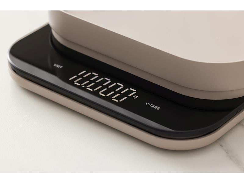 Rosti Küchenwaage Mensura Beige Digitale Küchenwaage