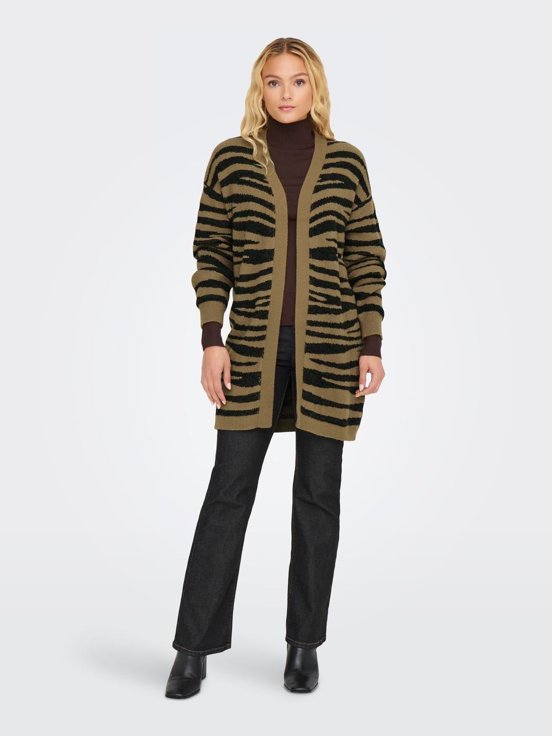 JDYLORRAINE Strickjacke Malt Ball