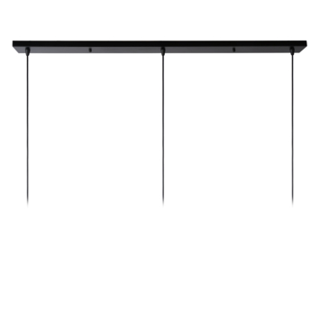 Lucide hanglamp Dikra zwart Ø40 cm