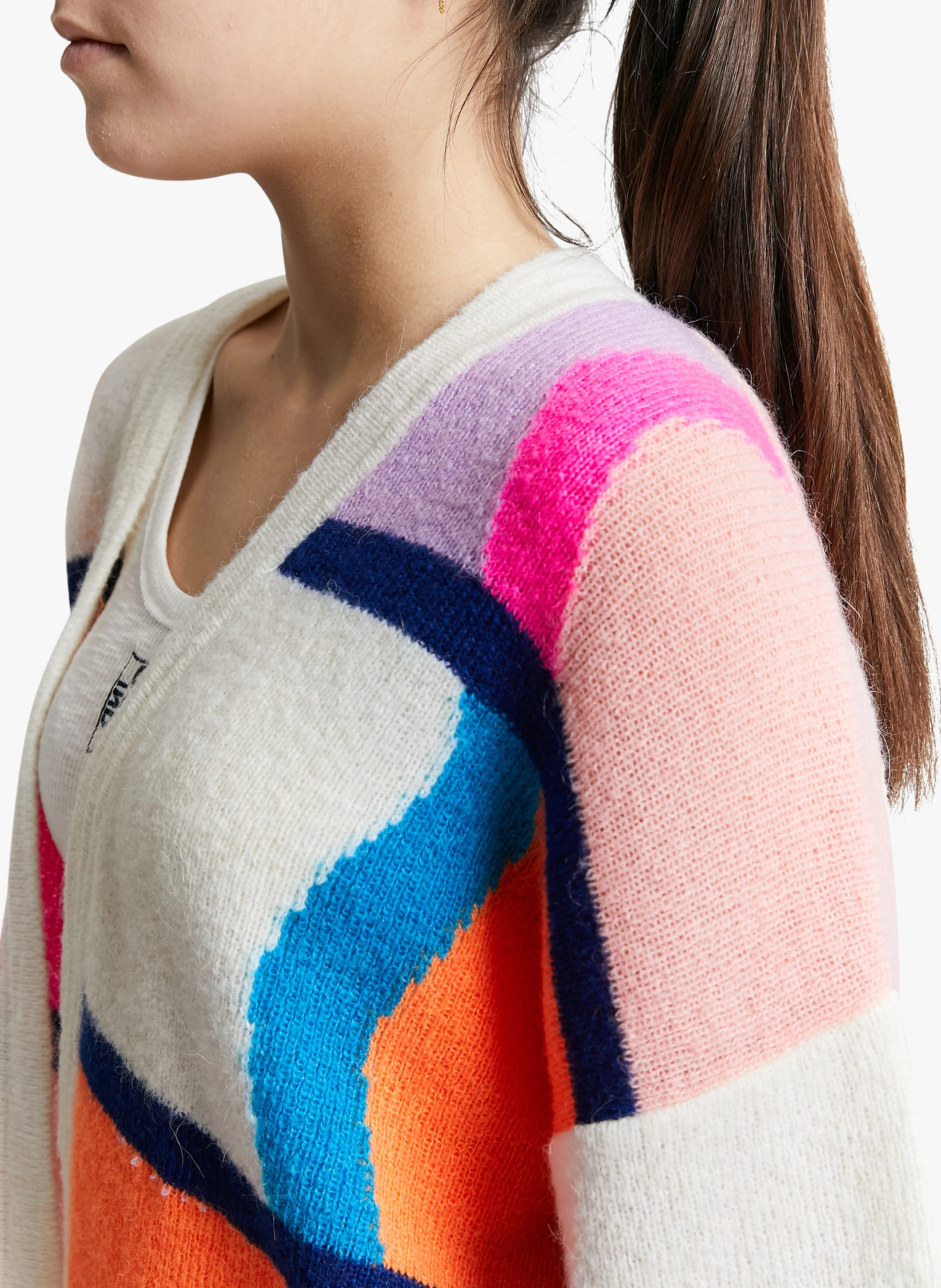 NORMANDY - Cardigan en maille | Blanc